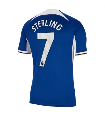 Chelsea Raheem Sterling #7 Replica Home Stadium Shirt 2023-24 Short Sleeve